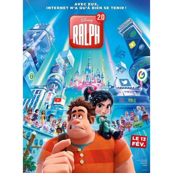 Coffret Blu-Ray - Les Mondes de Ralph + Ralph 2.0 - Animation - Tous publics