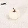 Velvet Pumpkin Decor 20 PCS Decorative Ornaments Multi-Color Artificial Fall Harvest Fabric Pumpkins for Mantel Table Shelf Farmhouse Centerpiece