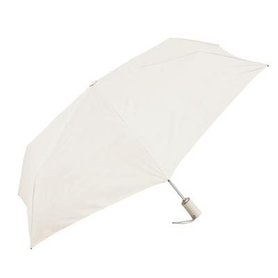 Automatic Light Heat UV Folding Umbrella for Sun and 6 Water Solid Colors Beige and Simple Perfect for and and Hasu Parasol 57351 Beige HUS.