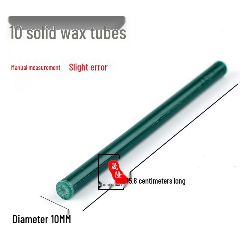 Wax Tube for Jewelry Design and Casting: Carving Wax for Lost-Wax Method and Mold Production