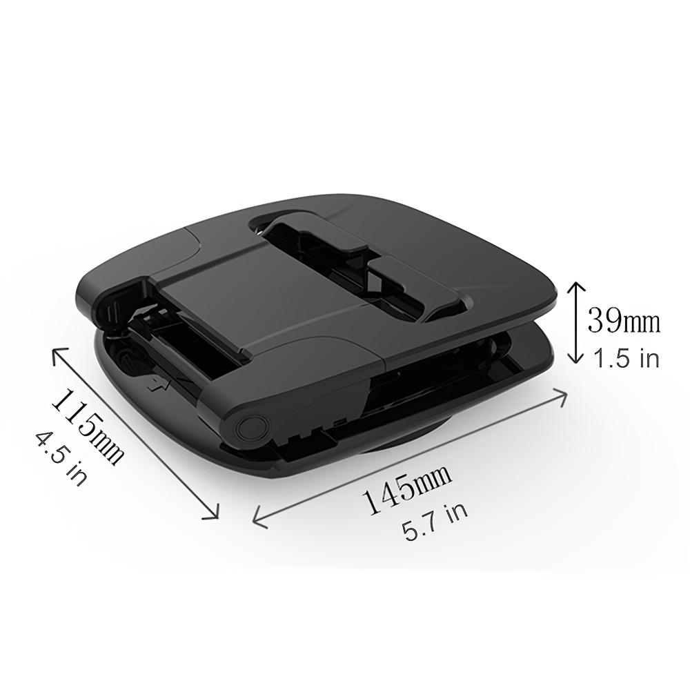 

Автомобильный держатель для телефона - Обновленное вращающееся на 360° крепление на приборную панель для горизонтального и вертикального просмотра телефона чёрный