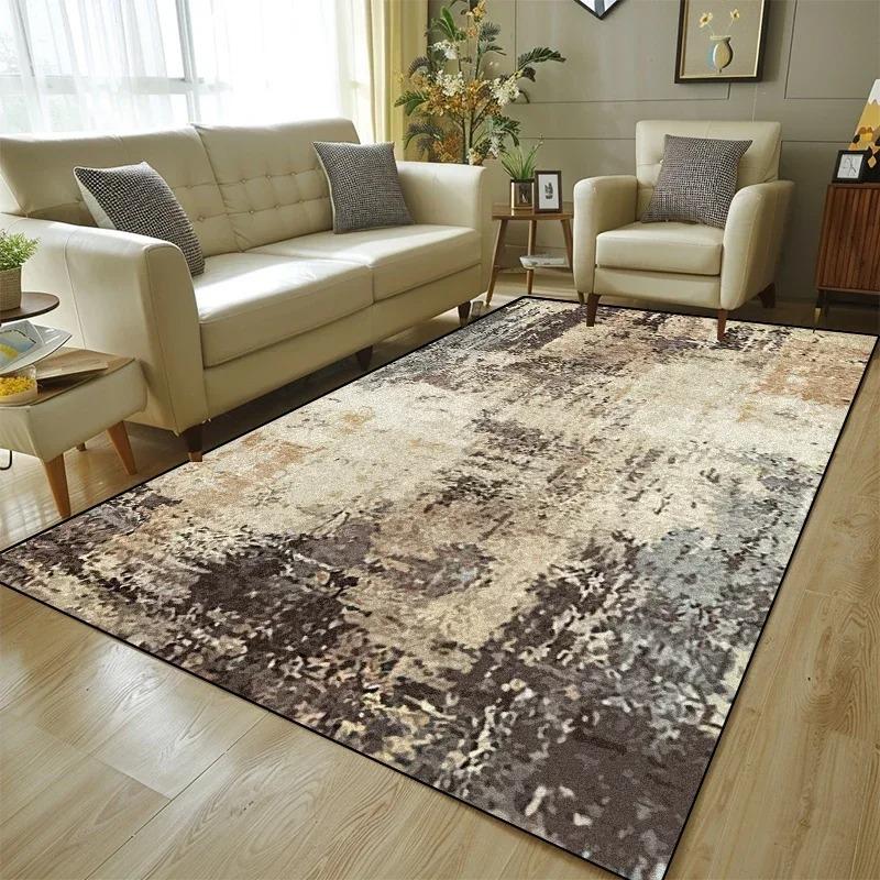 

Современный ковер с мраморным узором, серый, многоцветный, в бирюзовых, розовых тонах, ковры большой площади для гостиной, моющиеся, мягкие напольные коврики, домашний декор 120X160CM