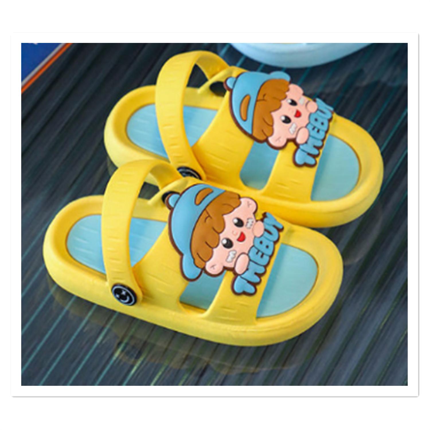 Summer New Children s Cartoon Little Boys and Girls Sandals Soft Sole Durable Children s Cartoon Home Slippers 23