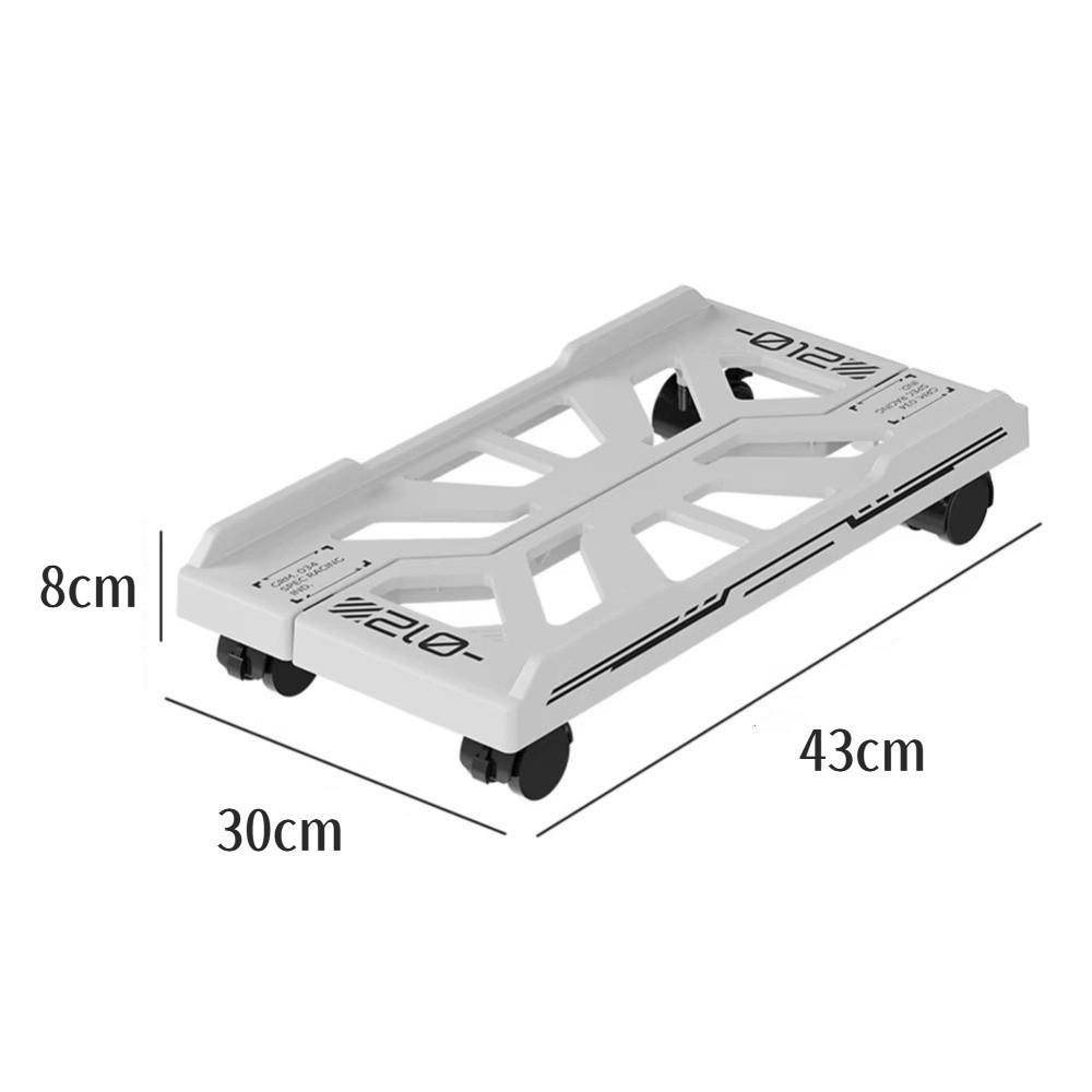 Universal Adjustable CPU Holder Mobile Scalable CPU Stand with Caster Wheels CPU Tower Holder Home/Gaming/Office