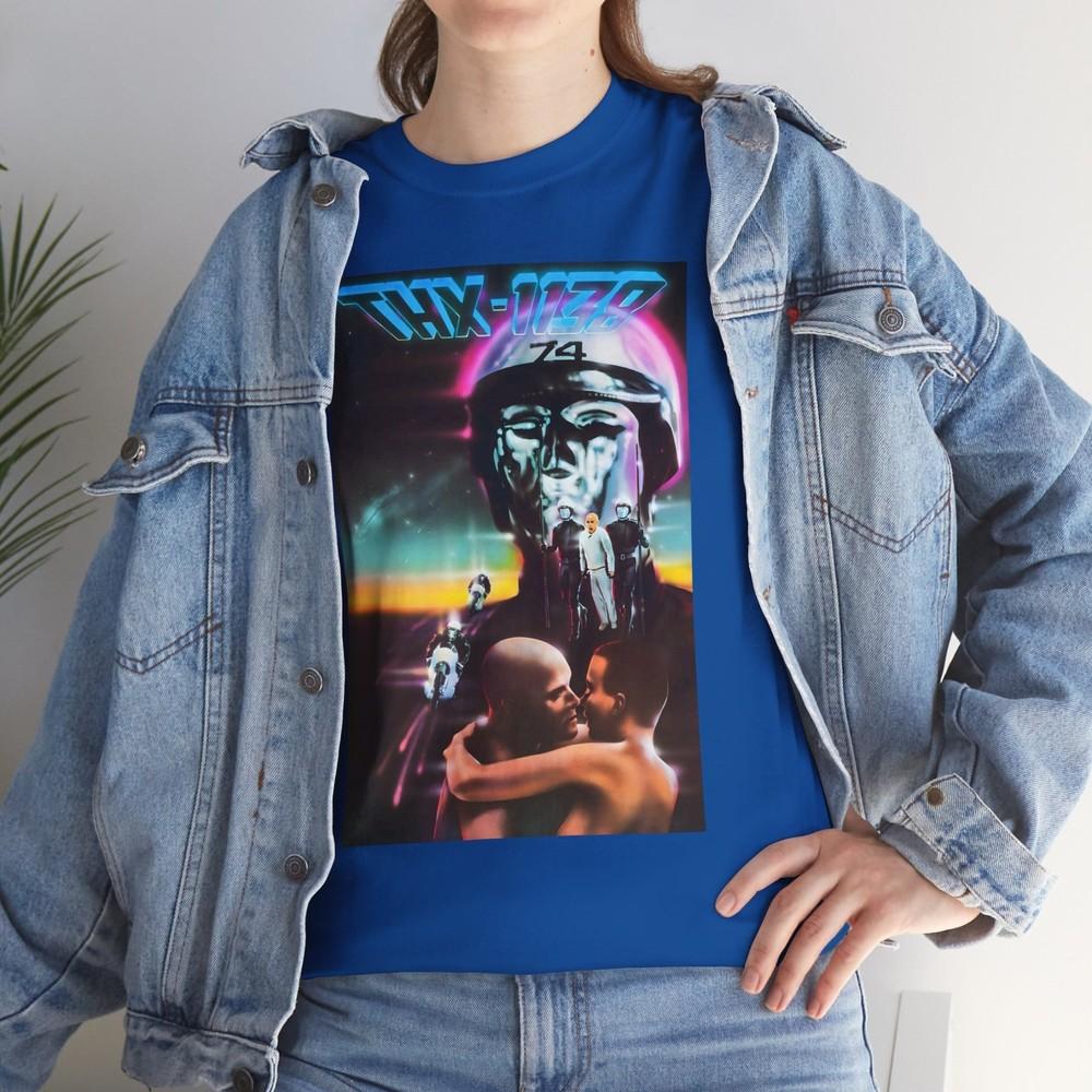 THX 1138 (1971) T-Shirt Science Fiction Sci-Fi Dystopian Robert Duvall