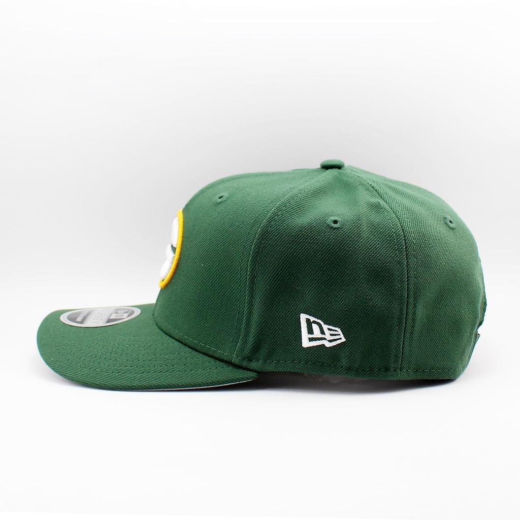 New Era Cap 9SEVENTY Stretch Snapback Green Bay Packers NFL STRETCH SNAPBACK CAP GREEN GREEN BAY PACKERS American Football Hat 970 [Used]