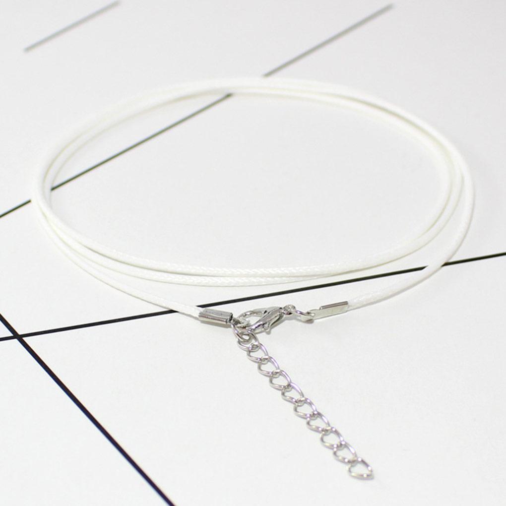 Halskette Choker Seil Handarbeit Polyester Mode Armband Perlenkordel DIY Basteln Anhänger Schnur Kette Schmuck