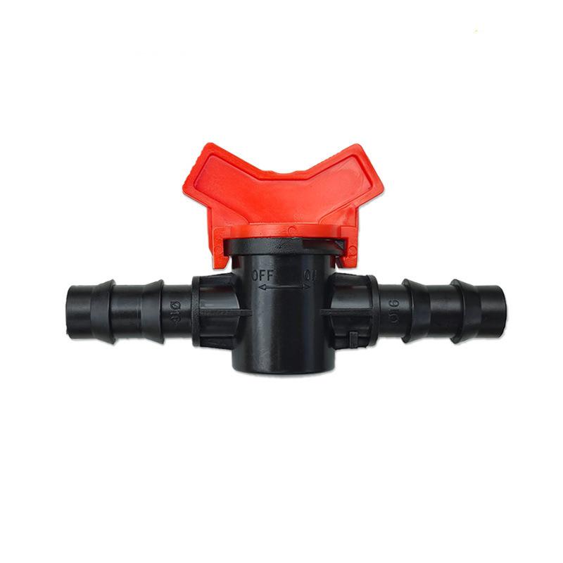 

6-Way 16PE Drip Irrigation Pipe Joint: Micro-Spray Bypass, Tee, and Plug for Horticulture & Agriculture