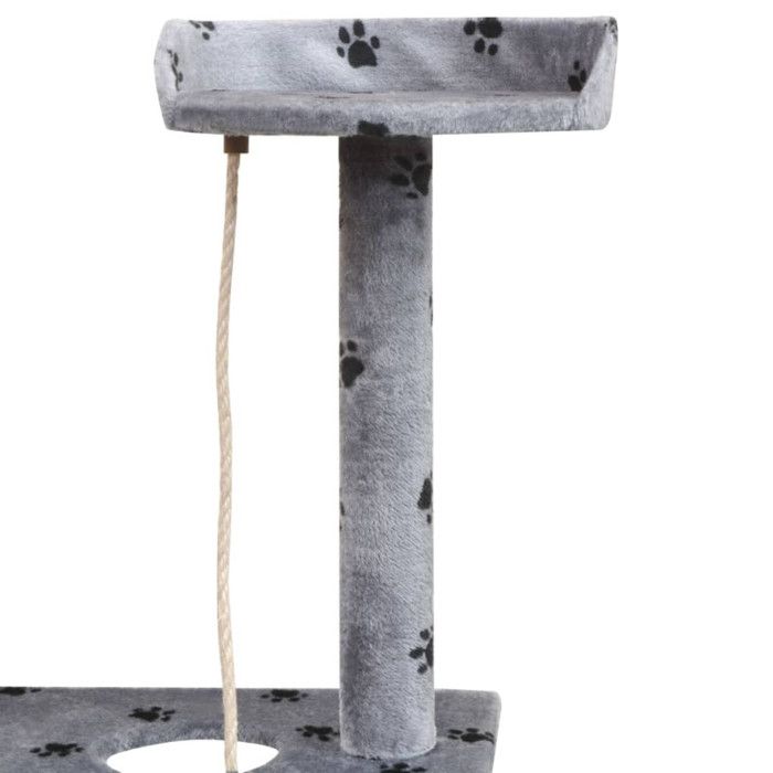 Arbre à chat - vidaXL - 150 cm - Griffoir Sisal - Couleur Gris - Pour Chats Moyens