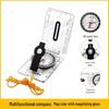 Diren Outdoor Foldable Orienteering Compass with Map Ruler