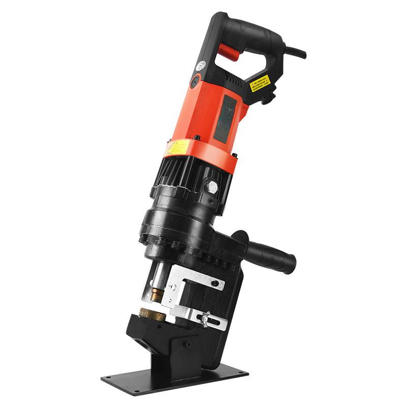1800W High Power Hydraulic Puncher Desktop Electric Punching Machine Handheld Steel Plate Photovoltaic Drilling Equipment