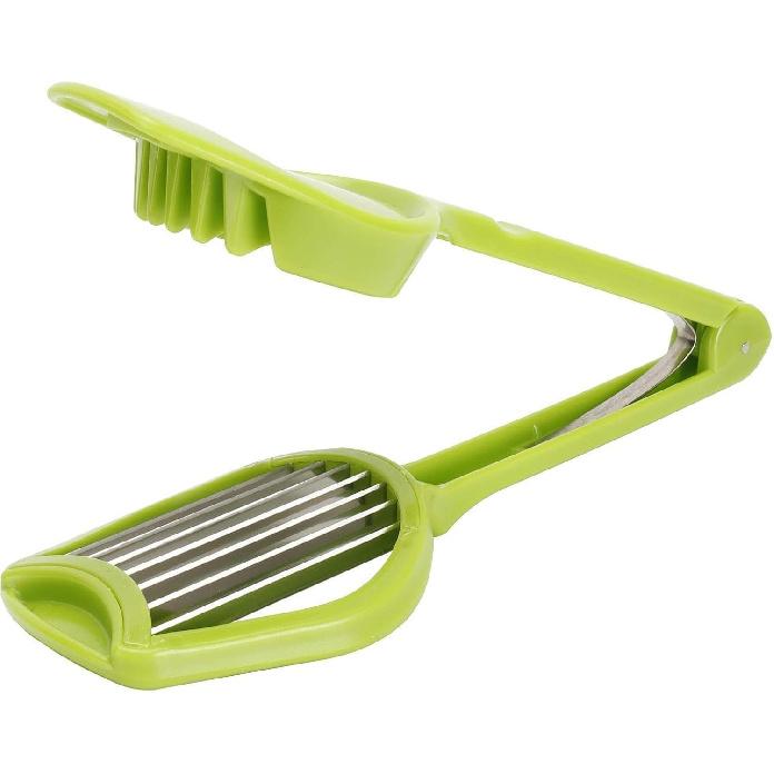 Egg Cutter, Hard Boiled Eggs Slicers Handheld Fruit Divider Vegetable Slicing Tool for Mushroom Strawberry Cherry Tomato Kiwi Kitchen Gadgets