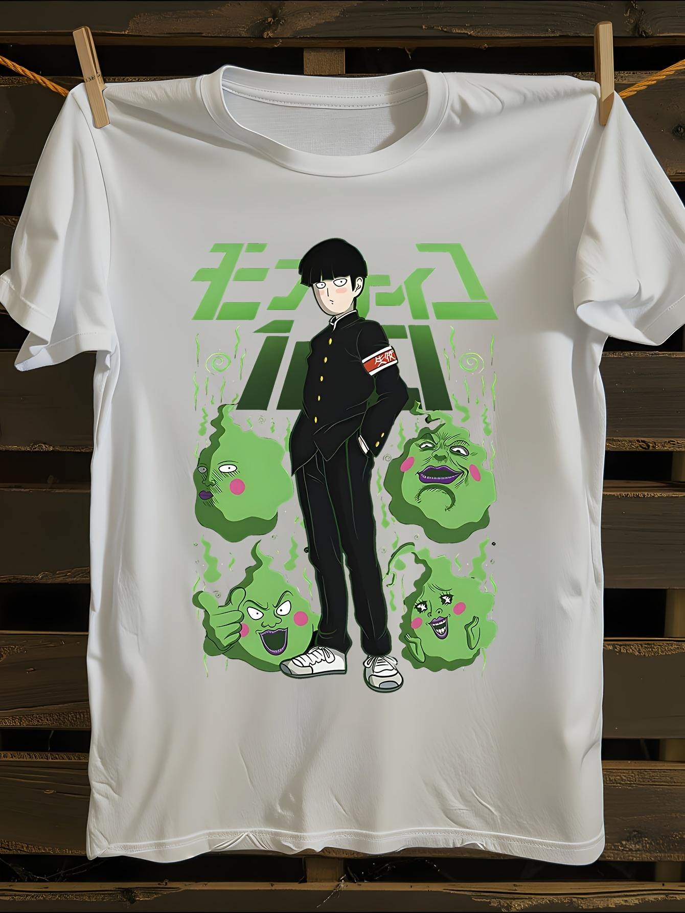 s Lightweight Mob Psycho 100 Shigeo Kageyama Anime T-shirt S