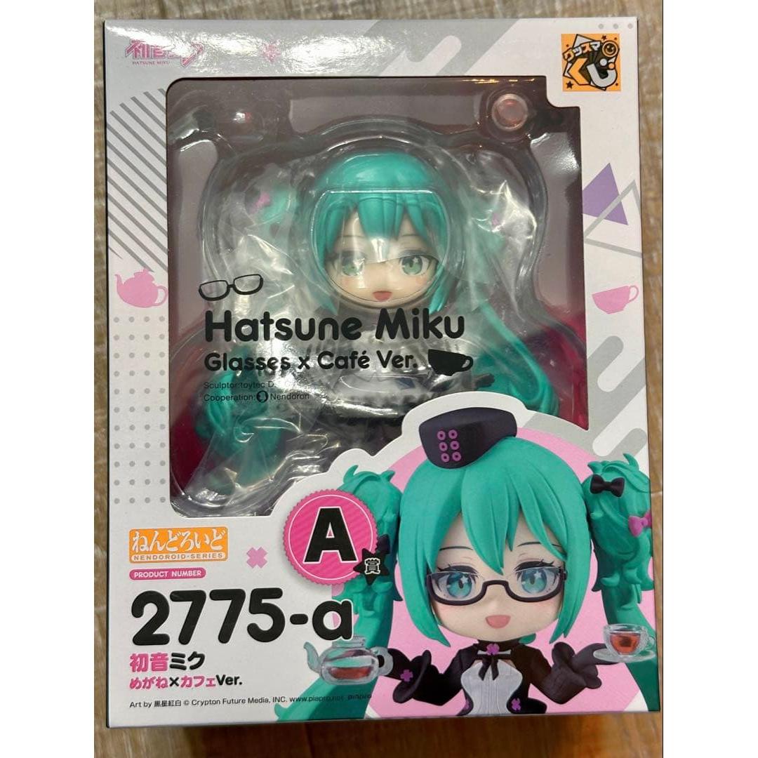 Used Hatsune Miku Good Smile Lottery 2025 Glass x Cafe A Prize Nendoroid