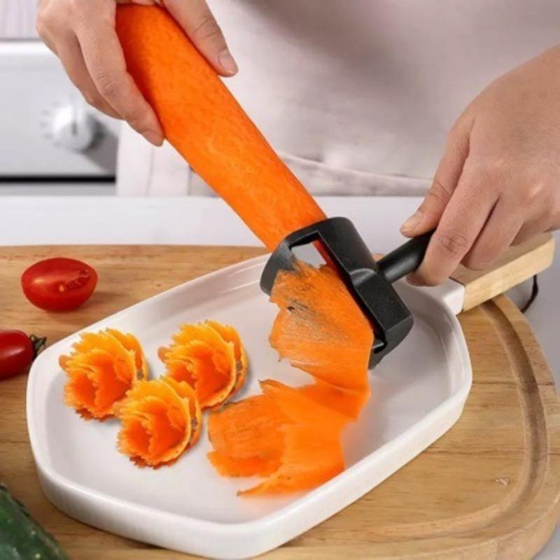 Creative Spiral Knife Vegetable Slicer Carrot Radish Potato Cutter Manual Fruit Peeler Carving Tool Kitchen Gadget