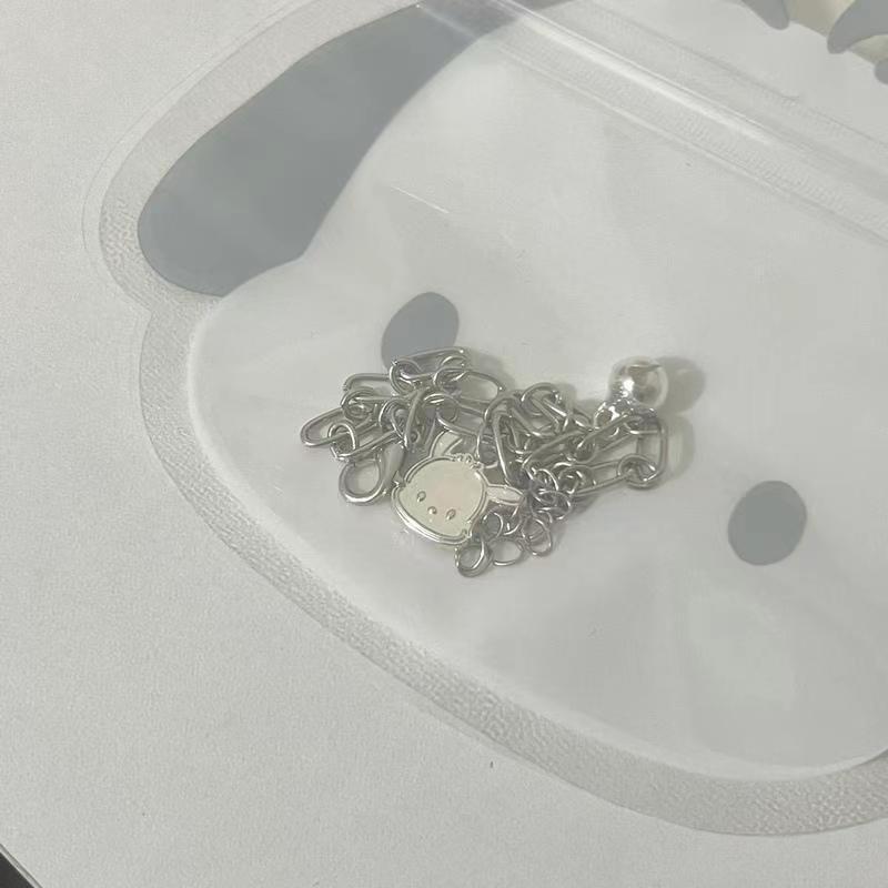 Adorable Girls Pochacco Bracelet With Cartoon Pendant Chain Regular