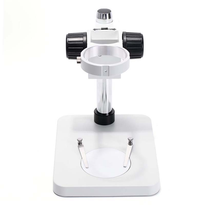 New Adjustable Professional Metal Table Stand Universal Stereo Microscope Bracket Stand Holder with 76mm Focus Bracket for LAB