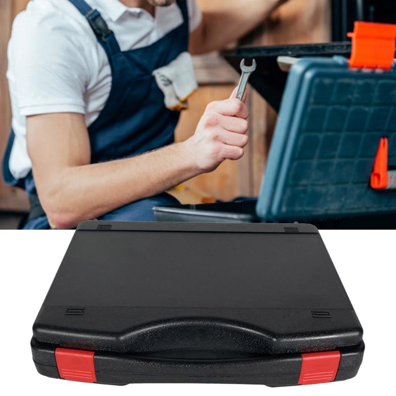 Durability Plastic Toolbox Tool Organizers For Home DIY Professional Use Spacious Internal For Efficient Storage Box