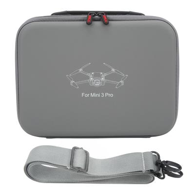 Storage Bag Carrying Case Integrated PU Two Way Zipper Portable Hand Bag for Mini 3 PRO Grey