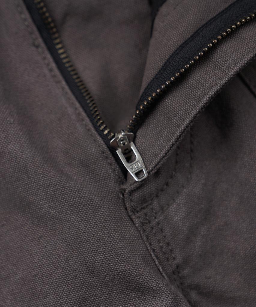 FRIZMWORKS Heavy Canvas Destroyed Double Knee Pants _ Mud