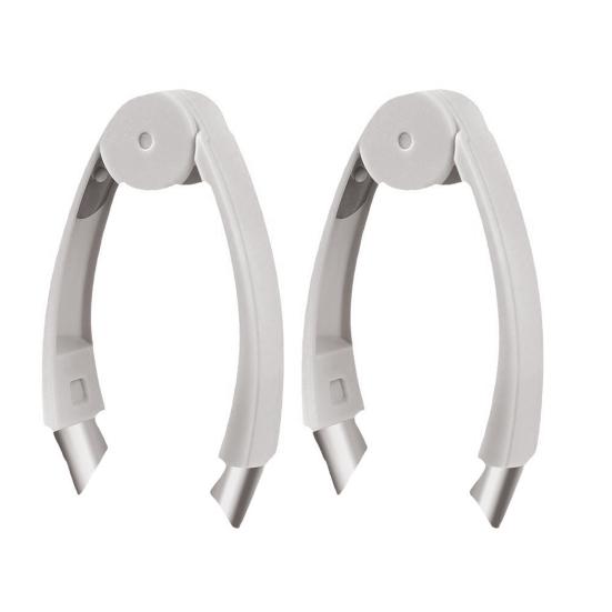 

Инструмент для удаления сердцевины ананаса из нержавеющей стали, инструмент для удаления стеблей клубники, инструмент для удаления глазков ананаса с нескользящей ручкой, профессиональный кухонный гаджет для ягод 2pcs