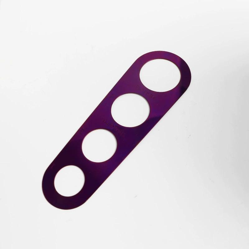 

Измерительный инструмент для спагетти из нержавеющей стали — 4-порционный прибор для идеальной порции пасты, прочный и простой в очистке кухонный аксессуар фиолетовый