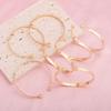 Western Ethnic Heart Bracelet Set - Women's Stylish Cross-border Design