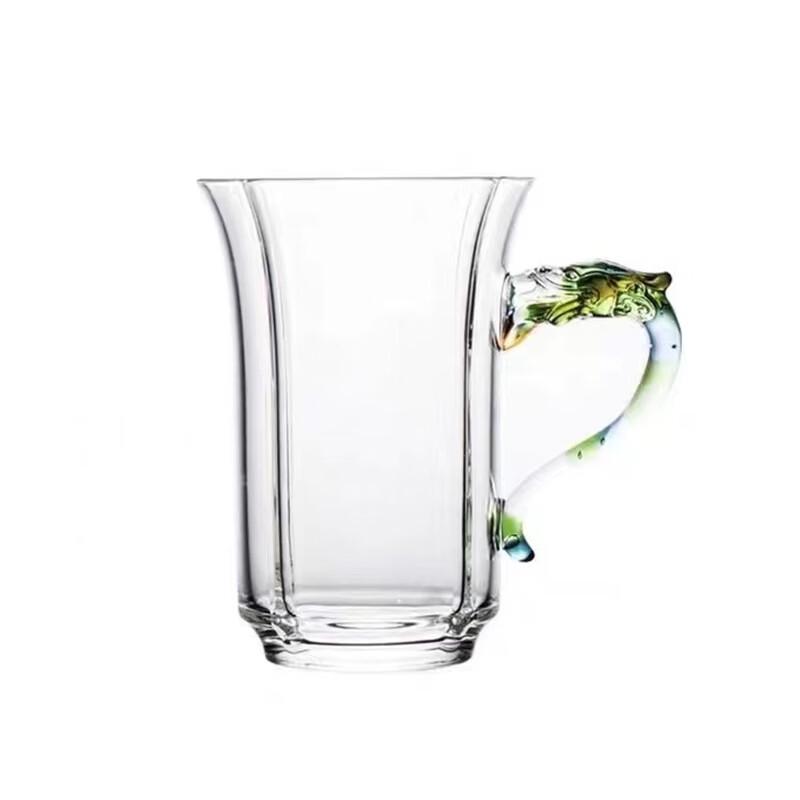 Shangqi Dragon Handle High Borosilicate Glass Teacup