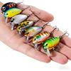 Floating Rock Fat Boy Lure Bait12No.3.8CM3.8GBionic Bait for Freshwater and Saltwater Universal Bass and Red Snapper Specialized