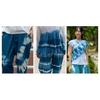 Katsuraya Fine Goods Cold Dye Hot ECO No.76 Indigo Fabric Dye 20g, Eco-Friendly Japanese Textile Dye for Cotton Silk Wool Nylon