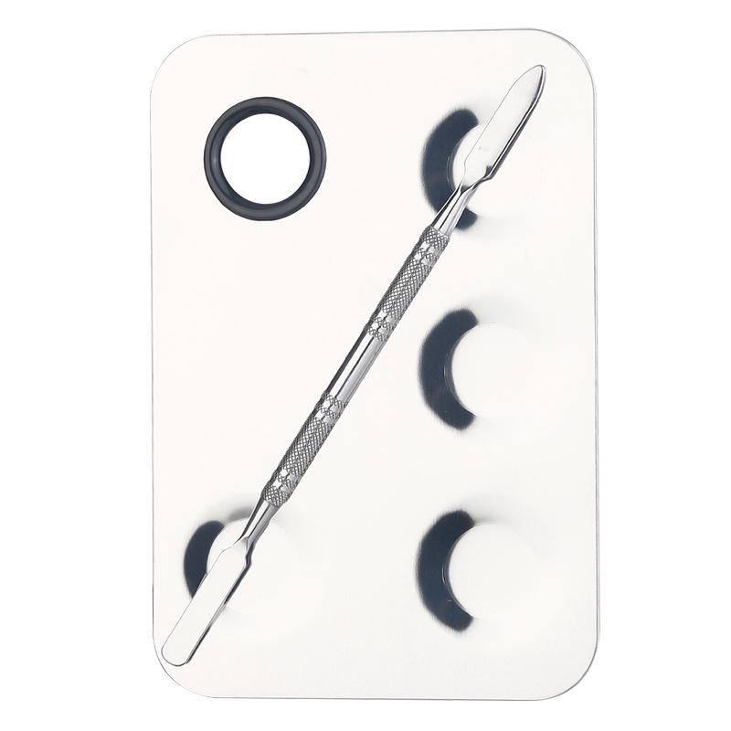 Stainless Steel Makeup Palette for Blending Foundation