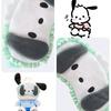 GHDVOP Pochacco Eye Mask, a Fun, Anime-inspired Sleep Mask Featuring a Cute, Fluffy Character. It Provides a Restful, Comfortable Sleep, Blocks Out Li