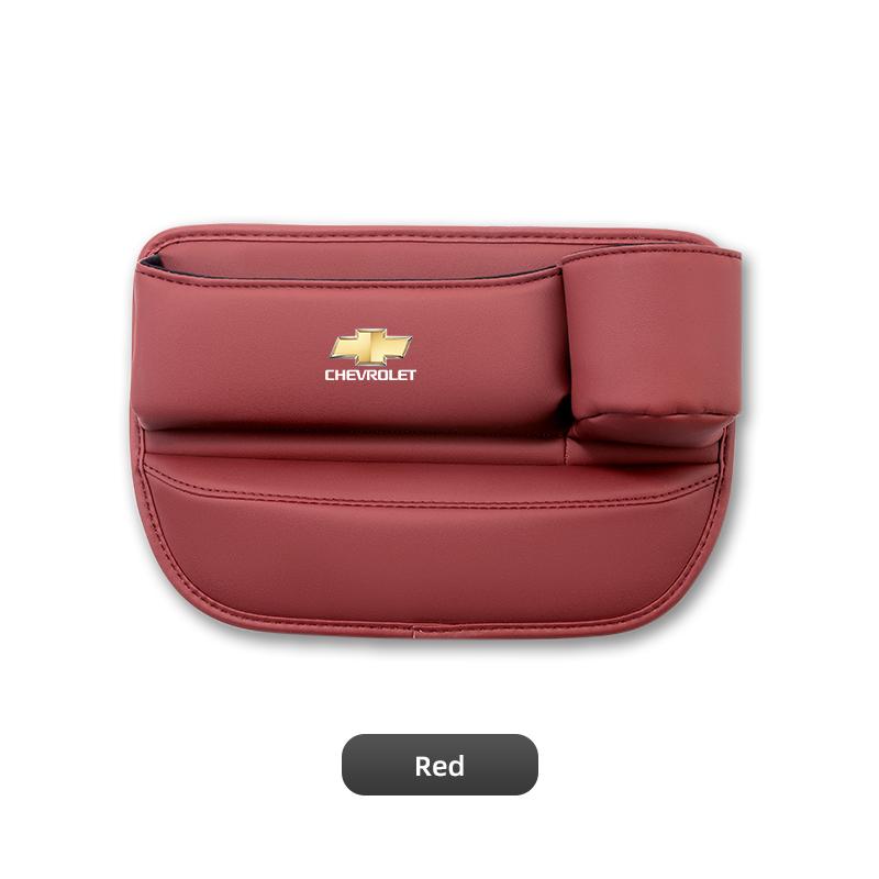 

High-quality Leather Car Seat Gap Storage Box Cup Holder Auto Interiors For Chevrolet Equinox Tahoe Trailblazer Impala Sonic