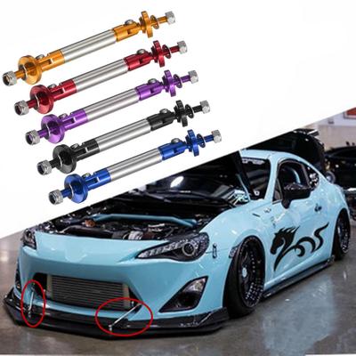 Universal Adjustable Front Rear Bumper Splitter Deffuser Chin Support Rods