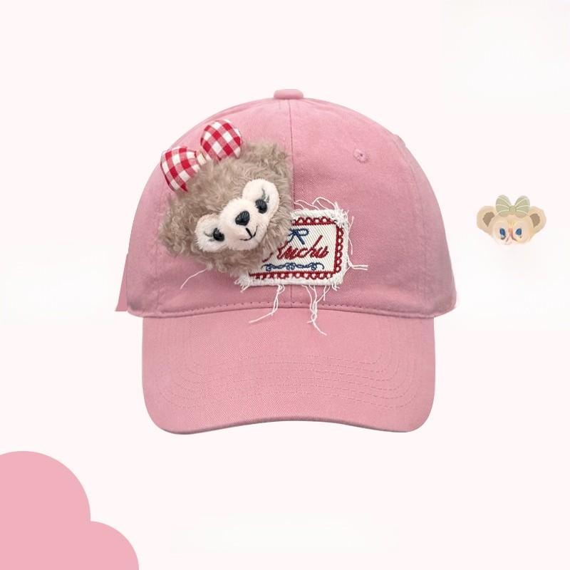 

Baseball Fashion Cap With Shelliemay Dolls Decor And Letter Embroidery Design