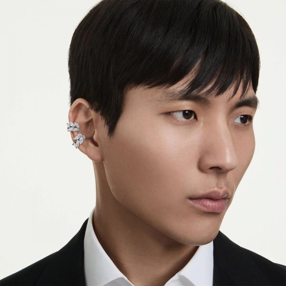 SwarovSki Women S Rhodium Ear Cuff 5747998