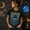 Cancer Zodiac Crab T-Shirt | Celestial Water Sign Astrology Tee