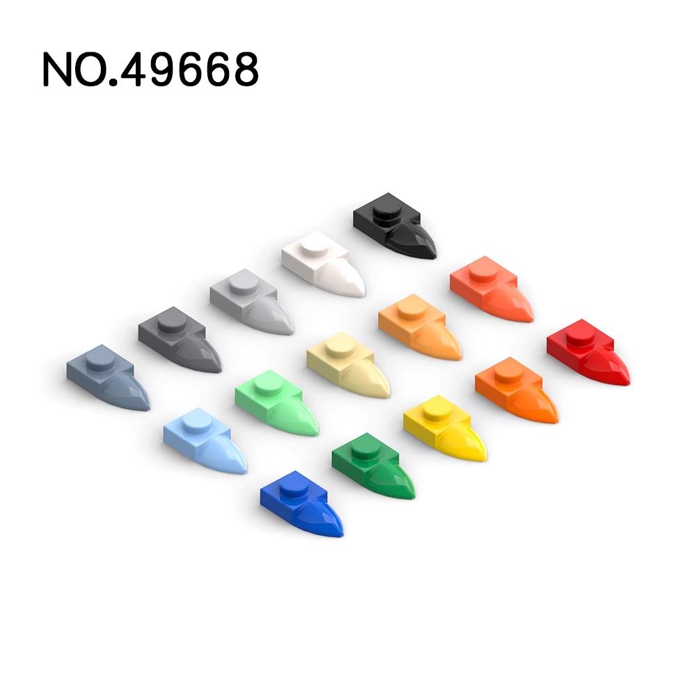 Non-Toxic 20Pcs Moc Parts 49668 Plate Special 1 X 1 With Tooth Compatible Bricks Diy Assmble Building Blocks Particle Kid Brain Toy Gift