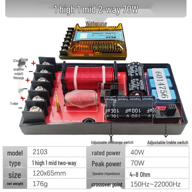 DIY High-Power, No-Weld Speaker Crossover: 2-Way to 5-Way HIFI
