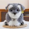 Cute Schnauzer Dog Plush Doll Sleeping Pillow Puppy Puppy Doll Doll Children