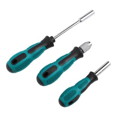 3pcs Screwdriver Handle with Non-slip Firm Extension for Screwdriver Bit Holder