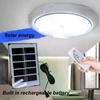 1 Set 50W Solar Lamp With Remote Control LED Solar Ceiling Light Indoor Home Top Ceiling Lights Outdoor Garden Lighting