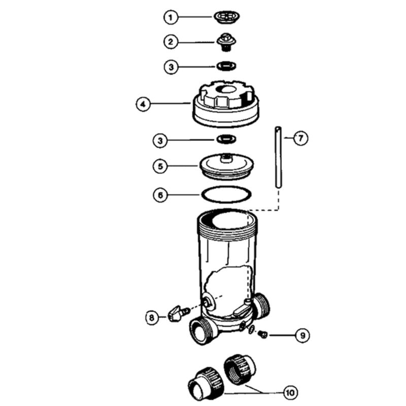 Corrosion Resistant Plumbing Component Repairing Part Plastic Texture for Water Sanitation Systems in Pools