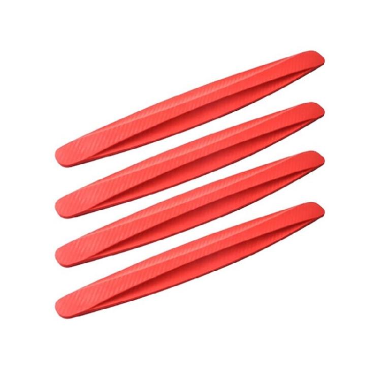 4pcs Flexible Bumper Guard Strips with Strong Adhesive Front & Rear Bumper Guard Upgrades for Car Front & Rear Safety