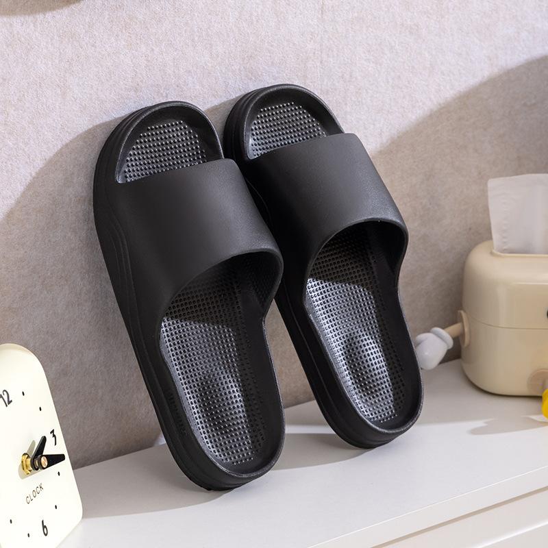 Purple Women Shoes Summer Slippers Flip Flops Indoor Home Mute Shoes EVA Soft-soled Shoes Cloud Slides Couples Non-slip Sandals