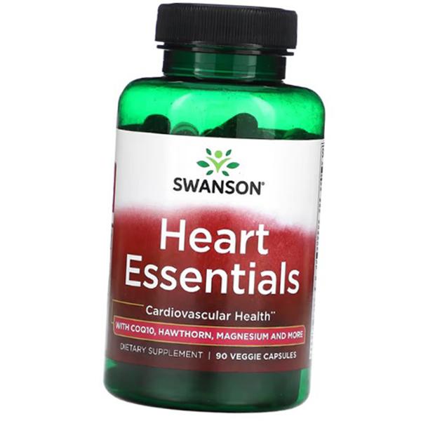 

Heart Health Complex, Heart Essentials, Swanson 90 Vegcaps Orange (36280201) 90vcaps Orange