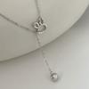 Bell Rabbit Necklace Female Natal Year Rabbit Rabbit Clavicle Chain Temperament Stainless Steel Sweater Chain