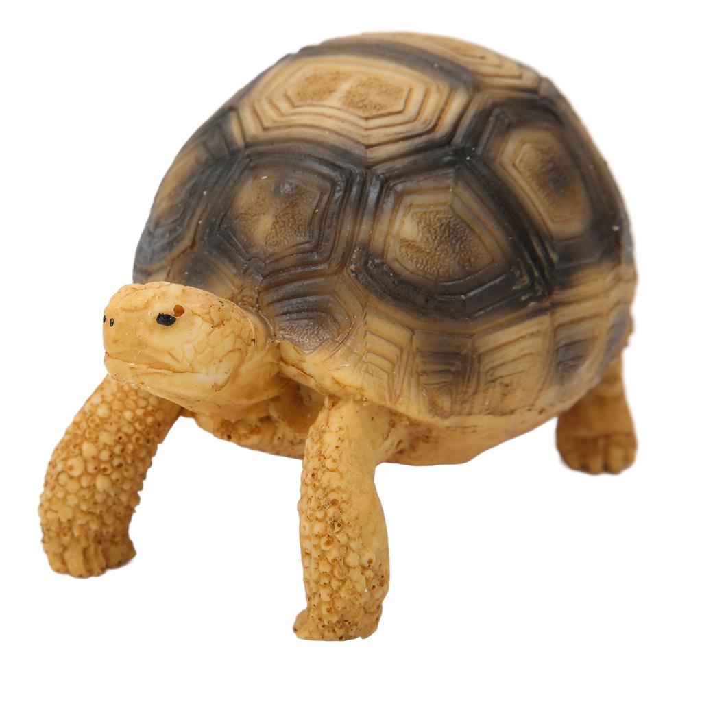 Tortoise Ornament Pet Animal Figurine Resin Home Decoration for Fish Tanl Aquarium