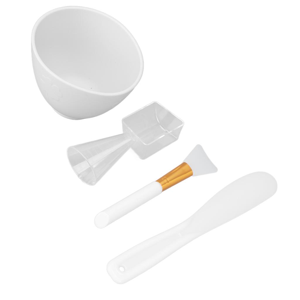 Facial Mask DIY Tool Kit Mixing Bowl Stick Spatula Measuring Cup Spoon Tattoo Repair Cream
