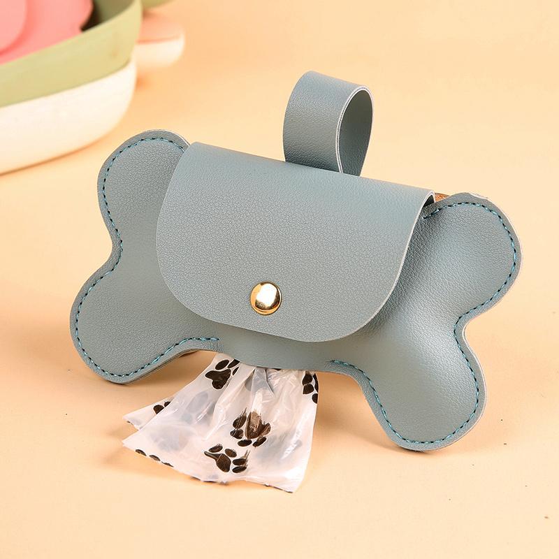 Poop Bag Dispenser With Clasp, Portable Waste Bag Holder Organizer For Pet Accessories